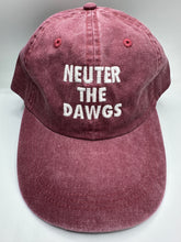 Load image into Gallery viewer, Neuter The Dawgs Game Day Custom Unstructured Dad Hat
