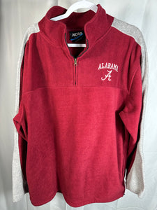 Alabama Y2K Fleece Quarter Zip Pullover XL