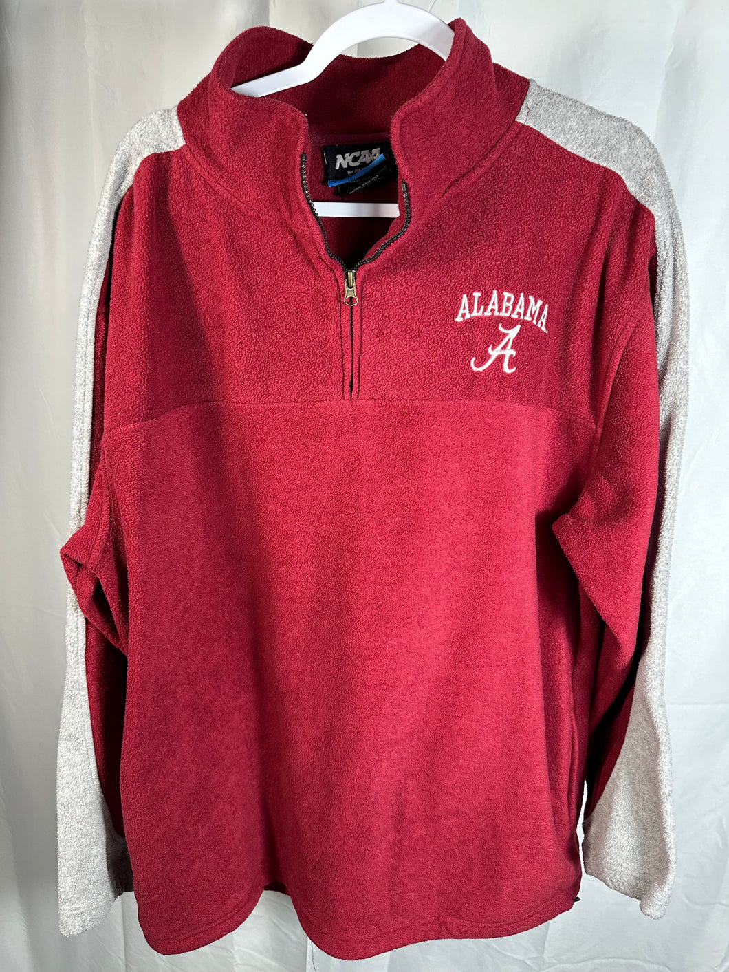 Alabama Y2K Fleece Quarter Zip Pullover XL