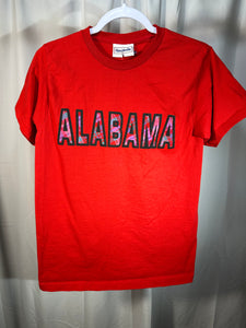 Vintage Alabama X Reebok Spellout T-Shirt XS