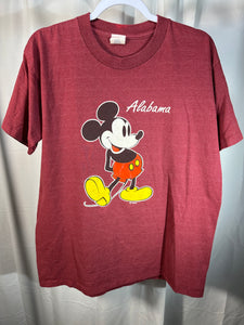 Vintage Alabama X Mickey Mouse T-Shirt Large