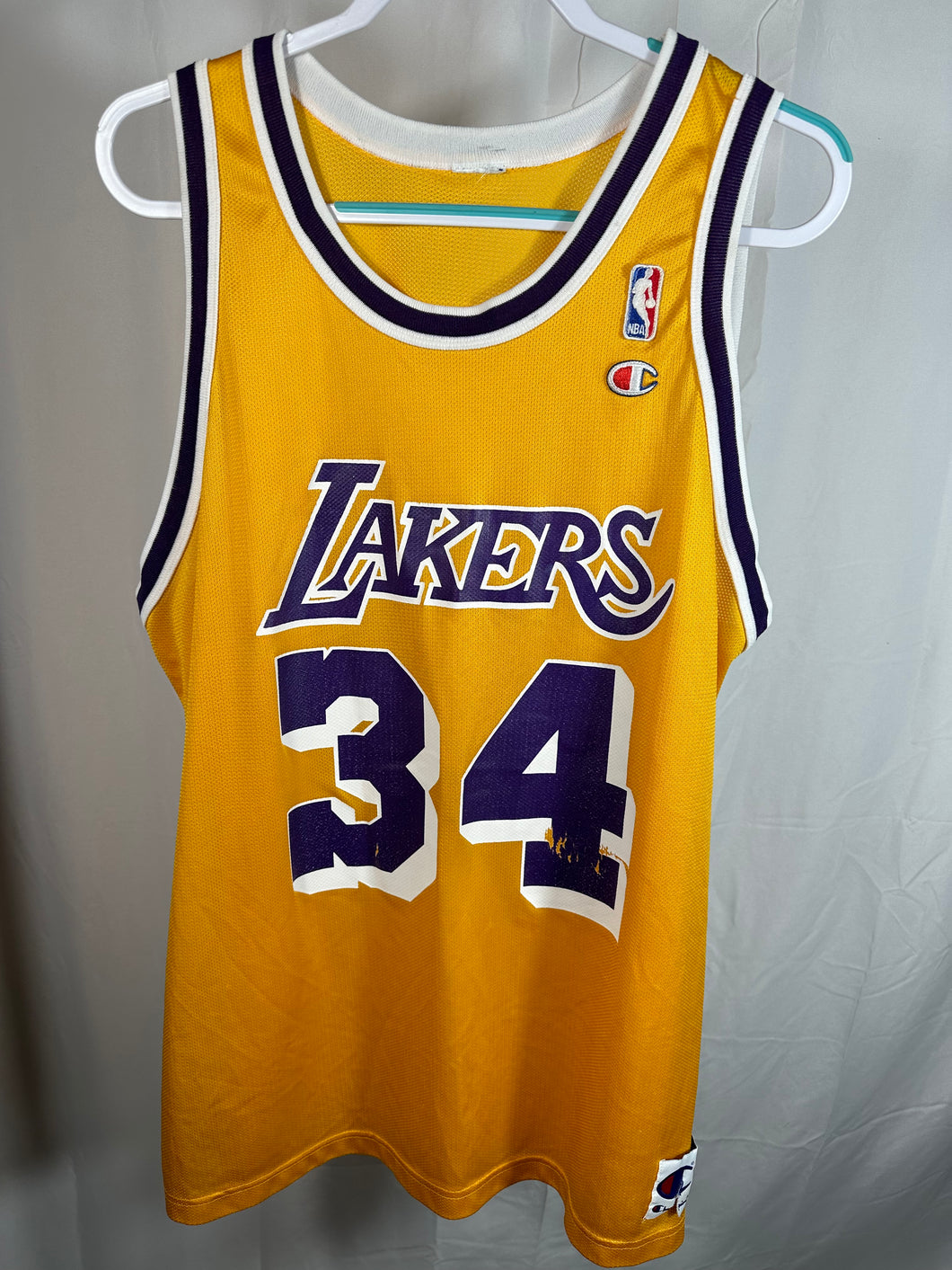 Shaq LA Lakers Champion Jersey Nonbama