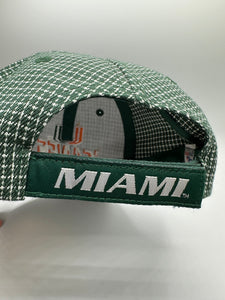 Vintage Miami Logo Athletic Velcro Hat Nonbama