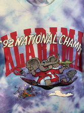 Load image into Gallery viewer, 1992 National Champs Tie Dye T-Shirt XL
