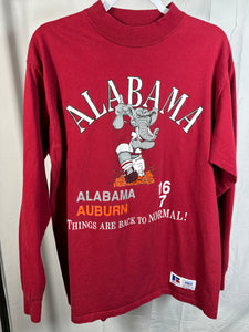 1990 Iron Bowl Long Sleeve T-Shirt Large