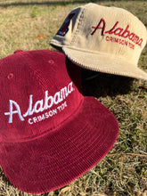 Load image into Gallery viewer, Crimson Cord Script Cap
