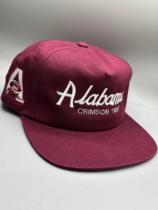 Alabama Script 100 Year Anniversary Limited Snapback Hat