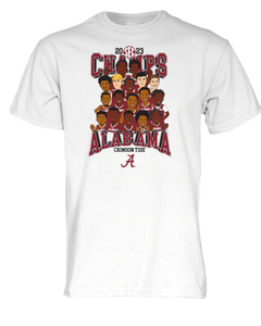 2023 Alabama Basketball SEC Champs Caricature T-Shirt