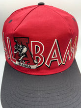 Load image into Gallery viewer, Vintage Alabama Spellout Two Tone Snapback Hat
