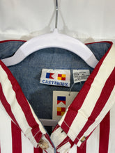 Load image into Gallery viewer, Vintage Alabama Striped Collared Button Down Shirt
