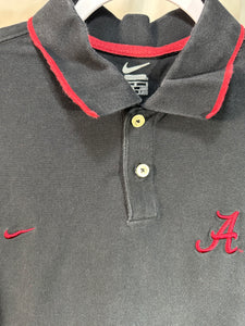 Nike X Alabama Y2K Black Polo Shirt Large