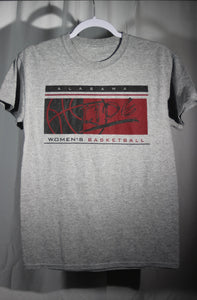 Vintage Alabama Womens Basketball T-Shirt Small