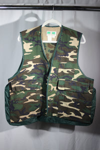 Vintage Camo Vest Nonbama Large