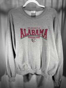 University of Alabama Grey Crewneck Sweatshirt XL