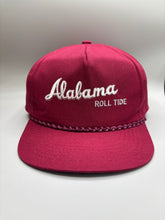 Load image into Gallery viewer, Vintage Alabama &quot;Roll Tide&quot; Rope Strapback Hat
