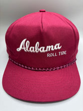 Load image into Gallery viewer, Vintage Alabama &quot;Roll Tide&quot; Rope Strapback Hat
