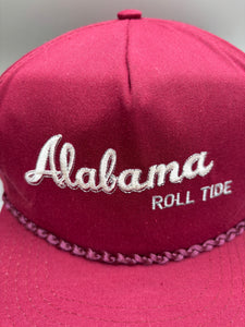 Vintage Alabama "Roll Tide" Rope Strapback Hat
