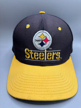 Load image into Gallery viewer, Vintage Pittsburgh Steelers Two Tone Snapback
