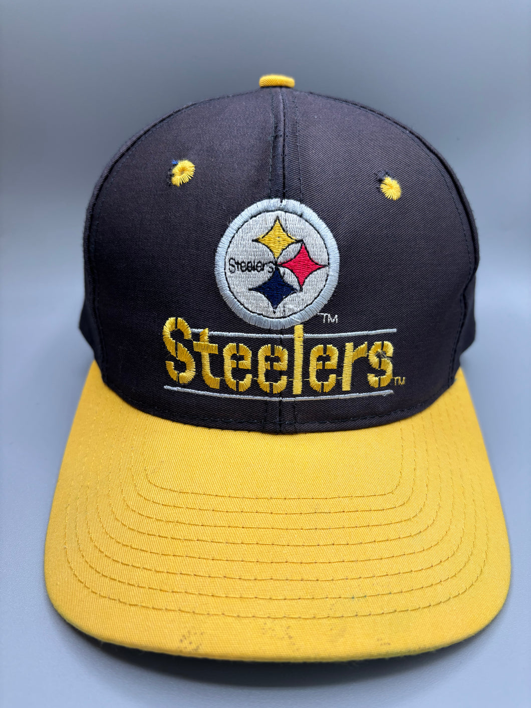 Vintage Pittsburgh Steelers Two Tone Snapback