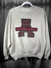 Load image into Gallery viewer, Vintage Alabama A Grey Crewneck Sweatshirt Large
