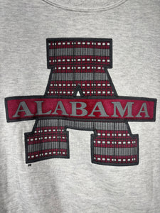 Vintage Alabama A Grey Crewneck Sweatshirt Large