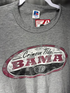 Vintage Russell X Alabama Grey T-Shirt Medium