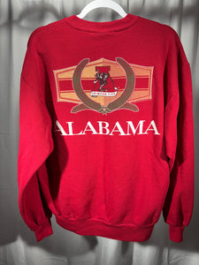 Vintage Red Oak X Alabama Red Crewneck Sweatshirt Large
