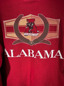 Vintage Red Oak X Alabama Red Crewneck Sweatshirt Large