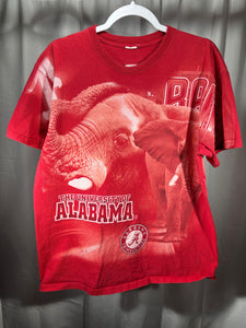 Alabama Y2K All Over Print T-Shirt Medium