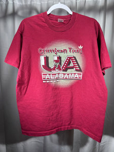 Vintage Alabama X Fruit of the Loom T-Shirt Large