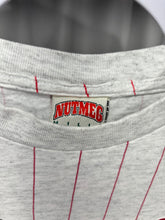 Load image into Gallery viewer, Vintage Nutmeg X Alabama Pinstriped T-Shirt Medium
