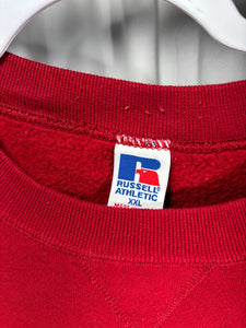 Vintage Russell X Alabama Red Crewneck Sweatshirt XXL 2XL