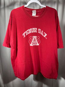 Vintage Tenor Sax Million Dollar Band T-Shirt XXL 2XL