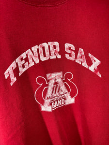 Vintage Tenor Sax Million Dollar Band T-Shirt XXL 2XL