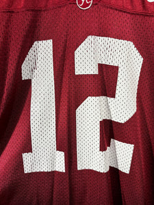 Nike X Alabama #12 Football Jersey Large
