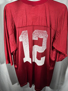 Nike X Alabama #12 Football Jersey Large