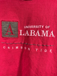 Vintage University of Alabama Embroidered T-Shirt XL