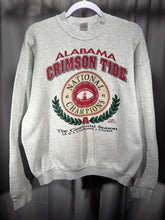 Load image into Gallery viewer, 1992 Centennial Season National Champs Grey Crewneck Sweatshirt Large
