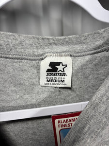 Vintage Starter X Alabama Grey Long Sleeve Shirt Medium