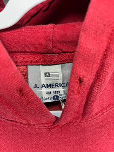 Alabama Spellout Embroidered Hoodie Sweatshirt Large