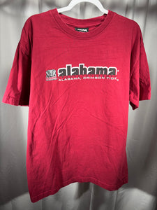 Alabama X NCAA Y2K Red T-Shirt Large