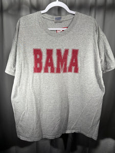 Hanes X Bama Grey Spellout T-Shirt XL