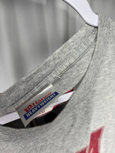 Hanes X Bama Grey Spellout T-Shirt XL