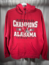 Load image into Gallery viewer, 2009 National Champs Red Hoodie Sweatshirt Large
