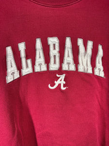 Alabama Y2K Spellout Embroidered Crewneck Sweatshirt Medium