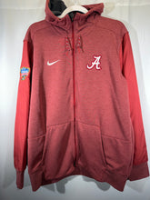 Load image into Gallery viewer, Alabama X Nike Team Issued Sugar Bowl CFP College Football Playoff Zip Up Large

