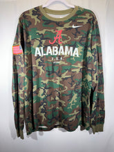 Load image into Gallery viewer, Alabama X Nike Team Issued Camo Long Sleeve Large
