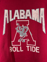 Load image into Gallery viewer, Vintage Alabama X Jerzees Crimson Faded Crewneck Sweatshirt Small
