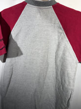 Load image into Gallery viewer, Vintage Alabama Grey/Crimson Pinstripe T-Shirt Small
