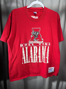 Vintage Alabama X The Game Crimson T-Shirt Medium